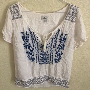 american eagle blouse